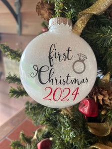 First Married Christmas Ornament