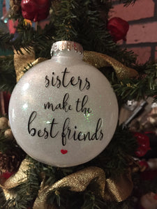 Sister Ornament, Sister Ornament Gift, Sister Gift Ideas, Sister Gift Ideas Christmas, Sister Christmas Gift Ideas, Sister Christmas Gift