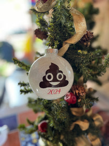 Funny Poop Ornament