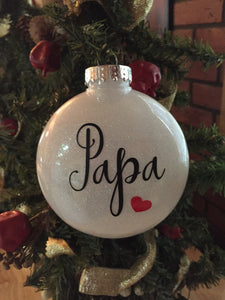 Papa Ornament