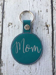 Personalized Mom Keychain