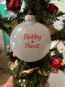 Engaged Ornament We're Engaged