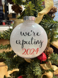 Pregnant Expecting Ornament