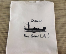 Load image into Gallery viewer, Bass Fishing Boat Retired Shirt, Fishing Bass Boat Retired Shirt, Retired Shirt Bass Boat Fishing, Retirement Sportsman Fishing Gift