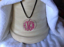 Load image into Gallery viewer, Monogrammed Personalized Pendent Necklace