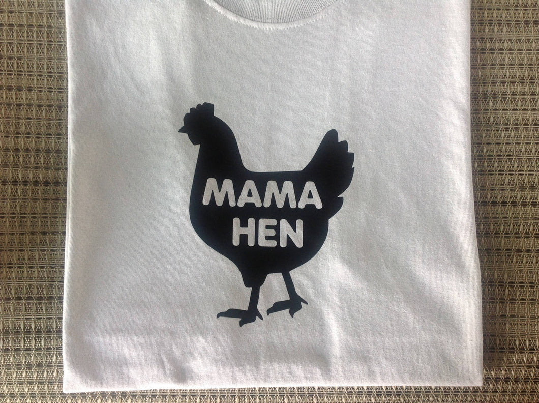 Mama Hen Gray T Shirt