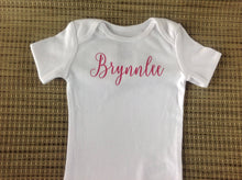 Load image into Gallery viewer, Personalized Baby Name Bodysuit, Baby Personalized Name Bodysuit, Baby Name Personalized Bodysuit, Baby Personalized Gift, Newborn Gift