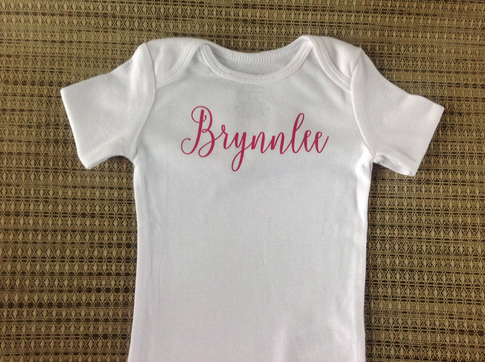 Personalized Baby Name Bodysuit, Baby Personalized Name Bodysuit, Baby Name Personalized Bodysuit, Baby Personalized Gift, Newborn Gift