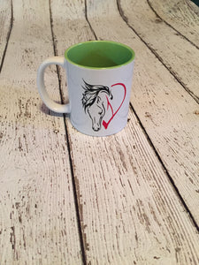 Horse Lover&#39;s Coffee Mug Mother&#39;s Day Wedding Valentine&#39;s Day Birthday Christmas Gift