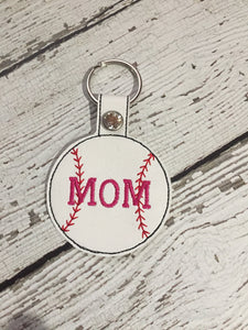 Baseball Mom Keychain, Mom Baseball Keychain, Baseball Mom Keychain, Baseball Mom Birthday Gift Ideas, Baseball Mom Christmas Gift