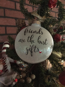 Friends Are The Best Gift, Best Friend Christmas Ornament, Best Friend Christmas Ideas, Best Friend Christmas Gift, Personalized Friend Gift