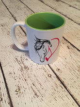 Load image into Gallery viewer, Horse Lover&#39;s Coffee Mug Mother&#39;s Day Wedding Valentine&#39;s Day Birthday Christmas Gift