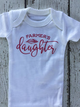Load image into Gallery viewer, Farmers Daughter Baby Outfit, Farmers Daughter Outfit, Farmers Daughter Baby Gift, Farmers Daughter Baby Shower Gift, Farmers Daughter Baby