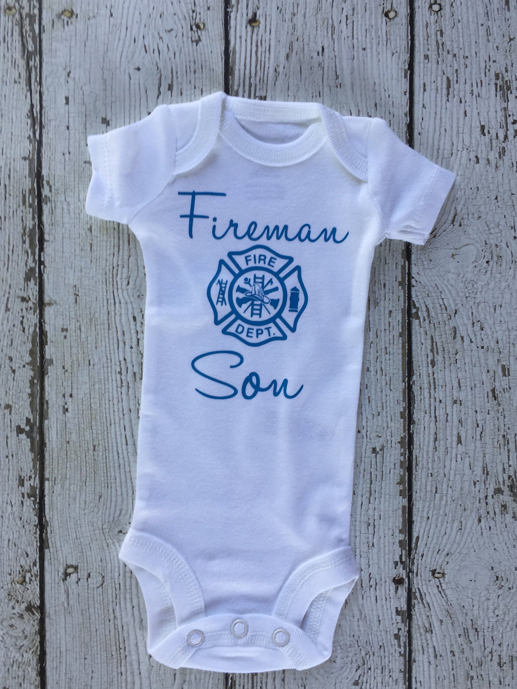 Fireman Son Baby Outfit, Baby Outfit Fireman Son, Outfit Baby Fireman Son, Newborn Fireman Son Gift Idea, Fireman Son Baby Shower Gift