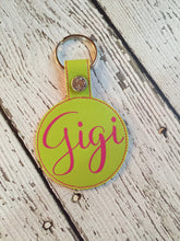 Load image into Gallery viewer, Personalized Gigi Keychain, Gigi Personalized Keychain, Keychain Personalized Keychain, Gigi Personalized Gift, Birthday Christmas Gift