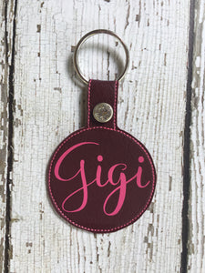 Personalized Gigi Keychain, Gigi Personalized Keychain, Keychain Personalized Keychain, Gigi Personalized Gift, Birthday Christmas Gift