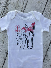 Load image into Gallery viewer, Horse Personalized Baby Outfit, Personalized Horse Baby Outfit, Horse Baby Outfit Personalized, Horse Lover Outfit For Baby Shower Gift
