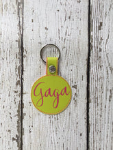 Load image into Gallery viewer, Personalized Gaga Keychain, Gaga Personalized Keychain, Keychain Personalized Gaga, Gaga Personalized Gift, Gaga Birthday Christmas Gift