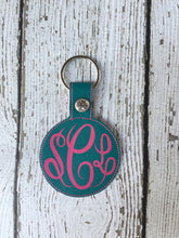 Load image into Gallery viewer, Personalized Monogram Keychain, Monogram Keychain Personalized, Keychain Monogram, Gift For Her, Birthday Christmas Gift For Her