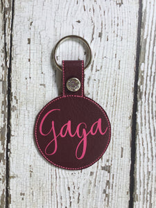 Personalized Gaga Keychain, Gaga Personalized Keychain, Keychain Personalized Gaga, Gaga Personalized Gift, Gaga Birthday Christmas Gift