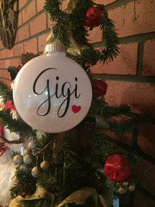 Gigi Ornament, Gigi Ornament Gift, Gigi Gift Ornament, Gigi Gift Ideas, Gift For Gigi, Gigi Christmas Gift, Gigi Christmas Ornament