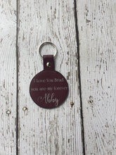 Load image into Gallery viewer, Boyfriend Gift Personalized, Boyfriend Gift Keychain, Couple Gift For Boyfriend, Custom Keychain For Boyfriend, Wedding Gift, Anniversary