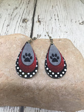 Load image into Gallery viewer, Cat Lover Gift Jewelry, Cat Mom Gifts, Cat Mom Jewelry, Cat Paw Necklace, Cat Lover Gift Women, Cat Earrings, Cat Earrings Dangle, Cat Gift