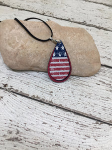 Patriotic Earrings, Patriotic Necklace, Patriotic Jewelry, Patrotic Jewelry For Women, Patriotic Gift For Her, America Flag Jewelry For Her