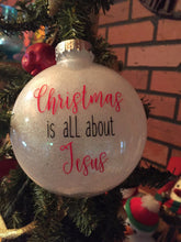 Load image into Gallery viewer, Christian Gifts For Women, Christmas Ornaments, Christian Christmas Ornaments, Ornaments For Christian Women