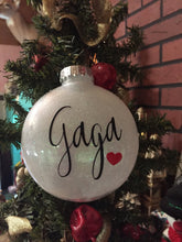 Load image into Gallery viewer, Gaga Ornament, Gaga Ornament Gift, Gaga Gift Ornament, Gaga Gift Ideas, Gift For Gaga, Gaga Christmas Gift, Gaga Christmas Ornament